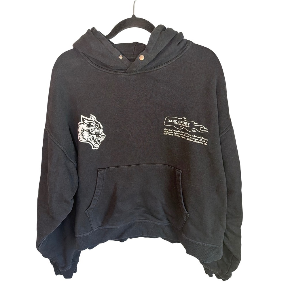 Darc Sport Bodybuilding Club Wolf Hoodie Black XL Limited Edition 611/1000